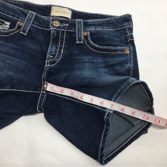 Big Star Remy Stretch Jean Shorts Size 28 - Picture 14 of 14
